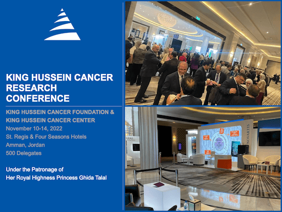 King Hussein Cancer Research Conference 2022