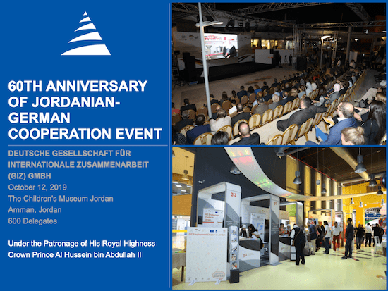 60th Anniversary of Jordanian-German Cooperation Event