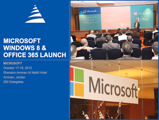 Microsoft Windows 8 & Office 365 Launch