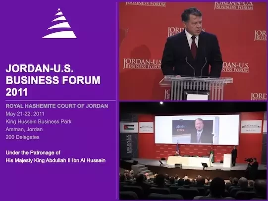 Jordan-U.S. Business Forum 2011