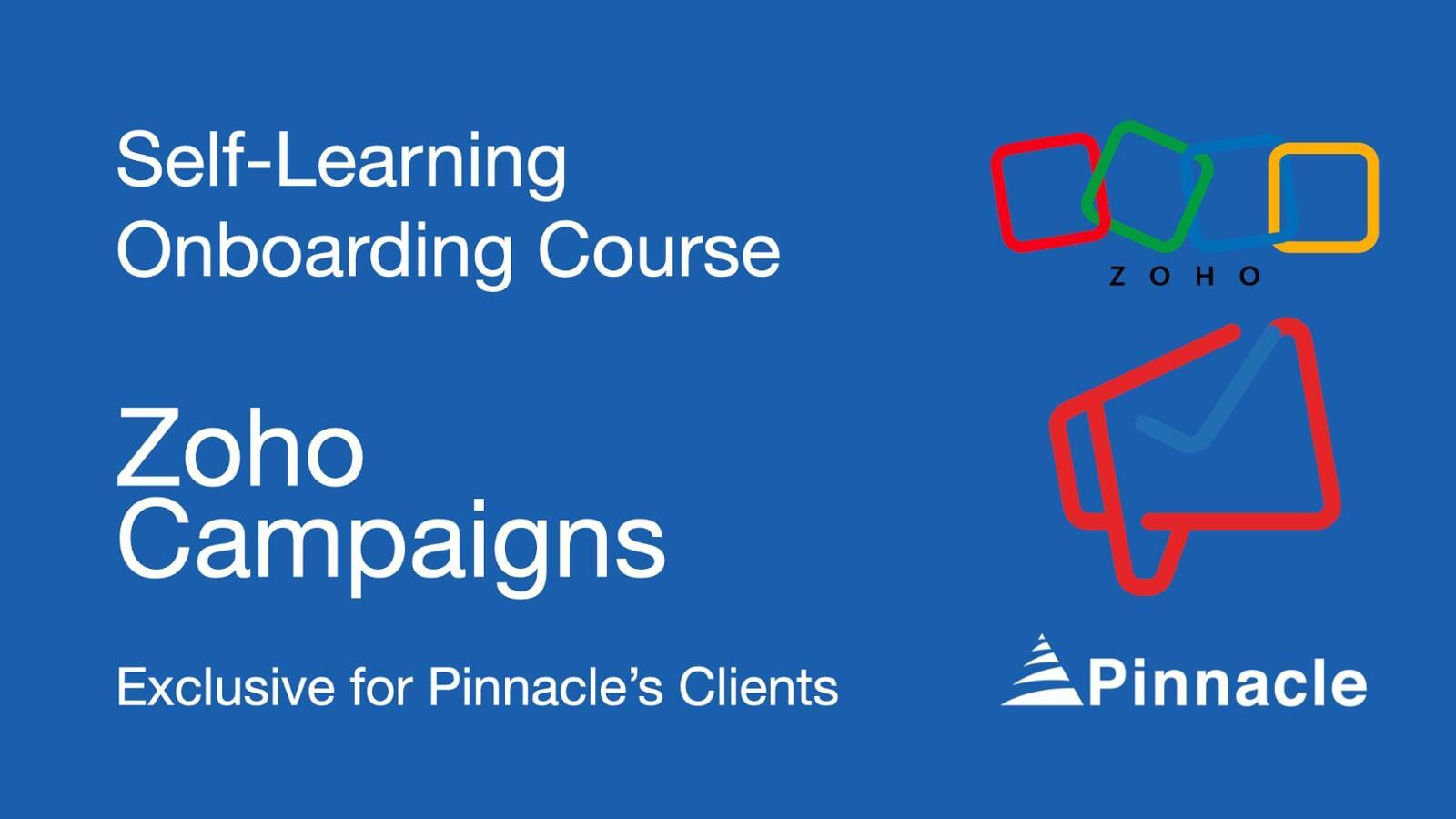 Zoho Campaigns Self Learning Course