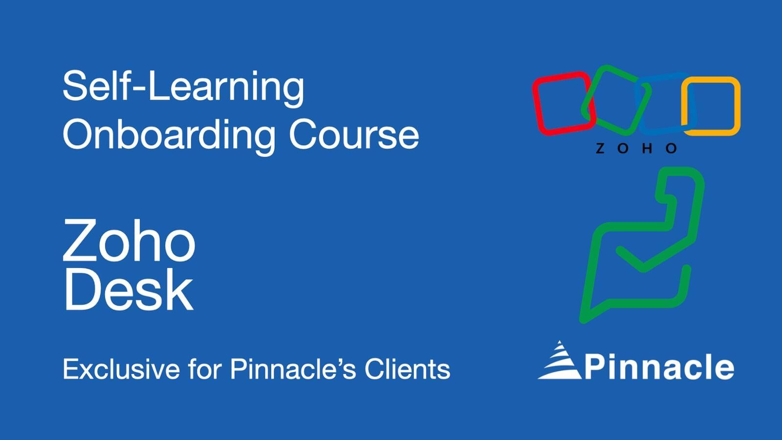 Zoho Desk Self Learning Course