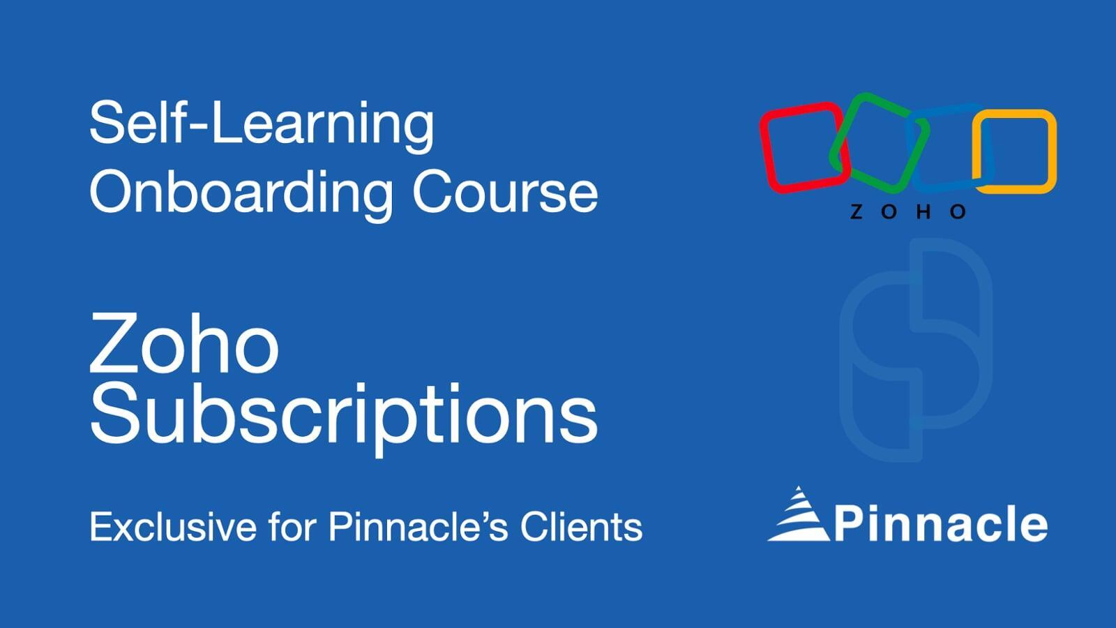 About Zoho Subscriptions