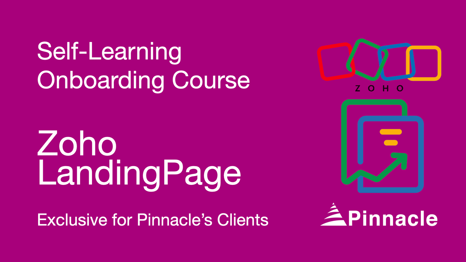 About Zoho LandingPage