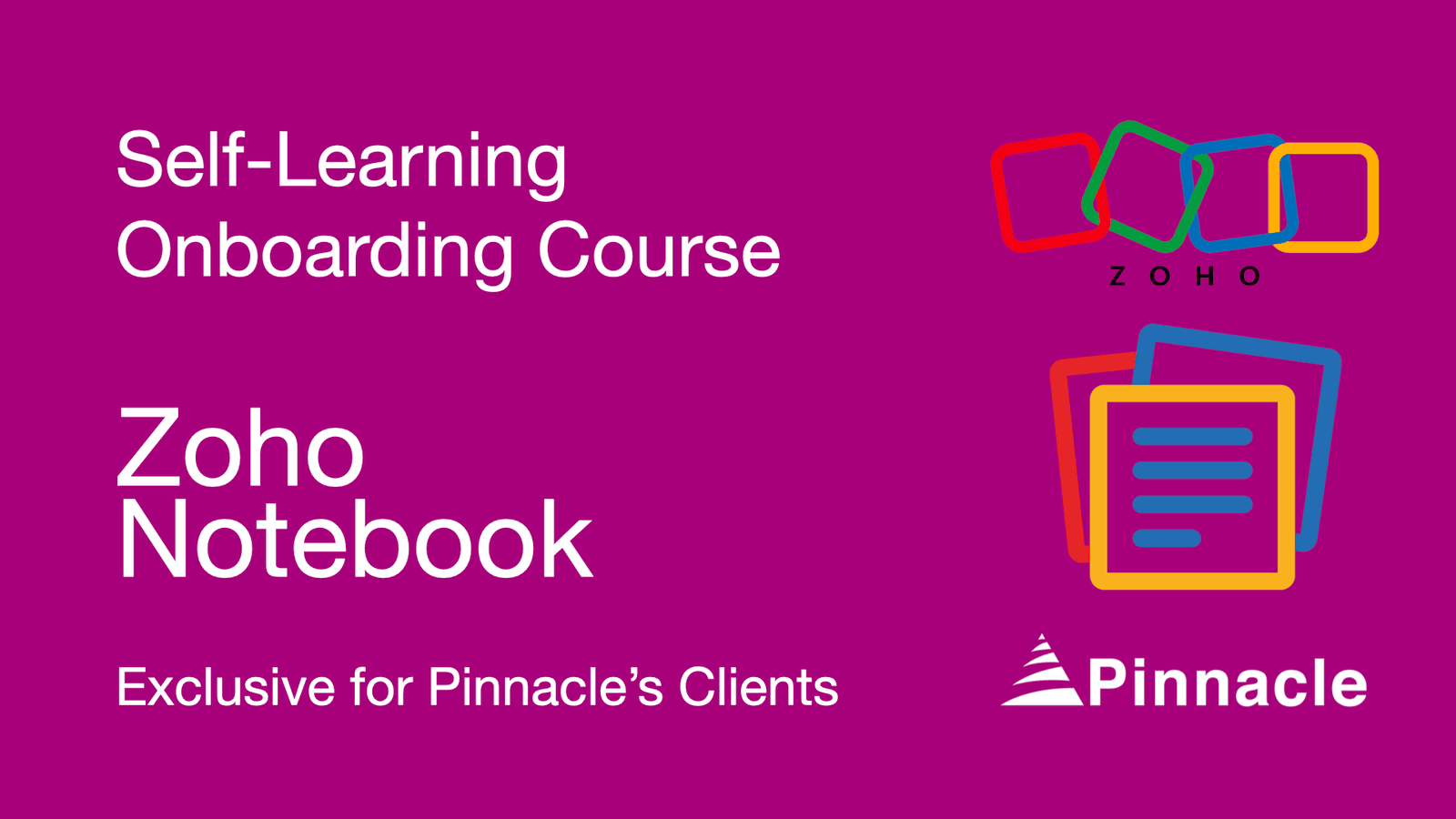 About Zoho Notebook