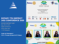 Rotary 7th District 2452 Conference 2020