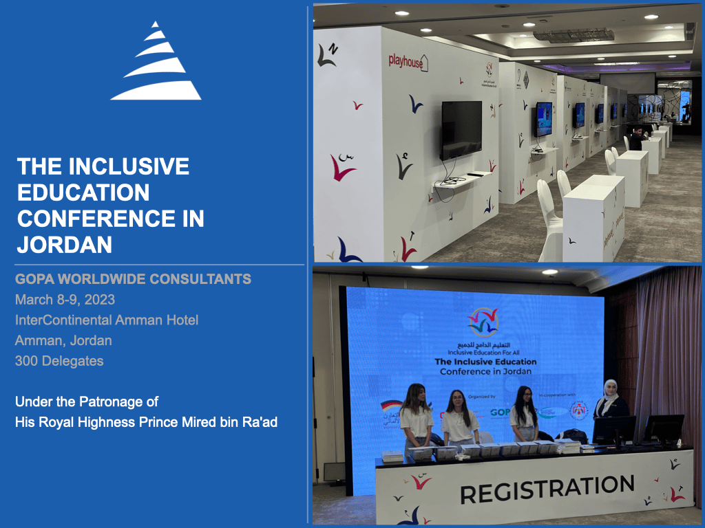 The Inclusive education Conference in Jordan
