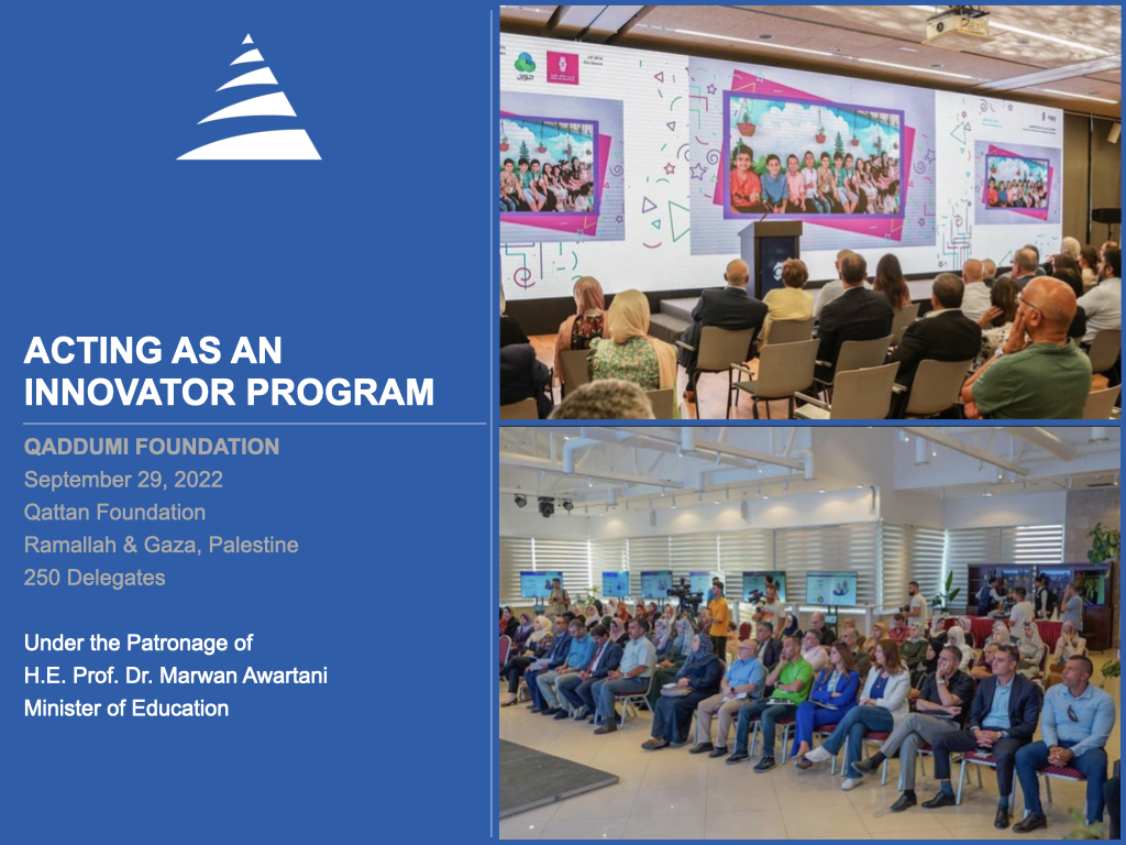 Acting as an Innovator Program