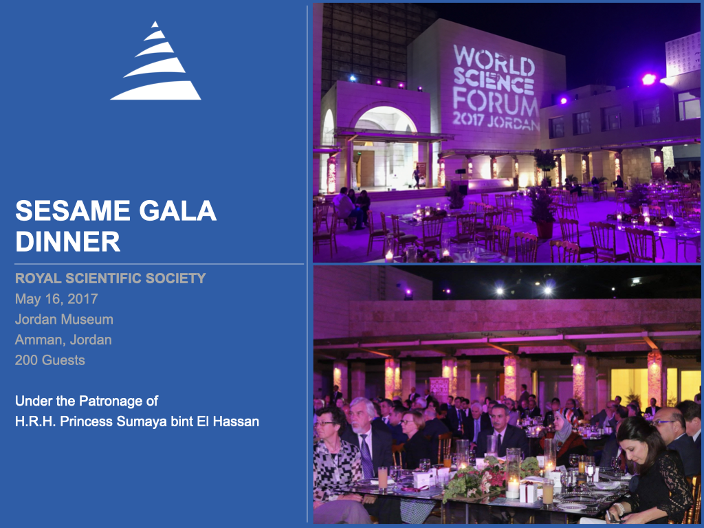 SESAME Gala Dinner