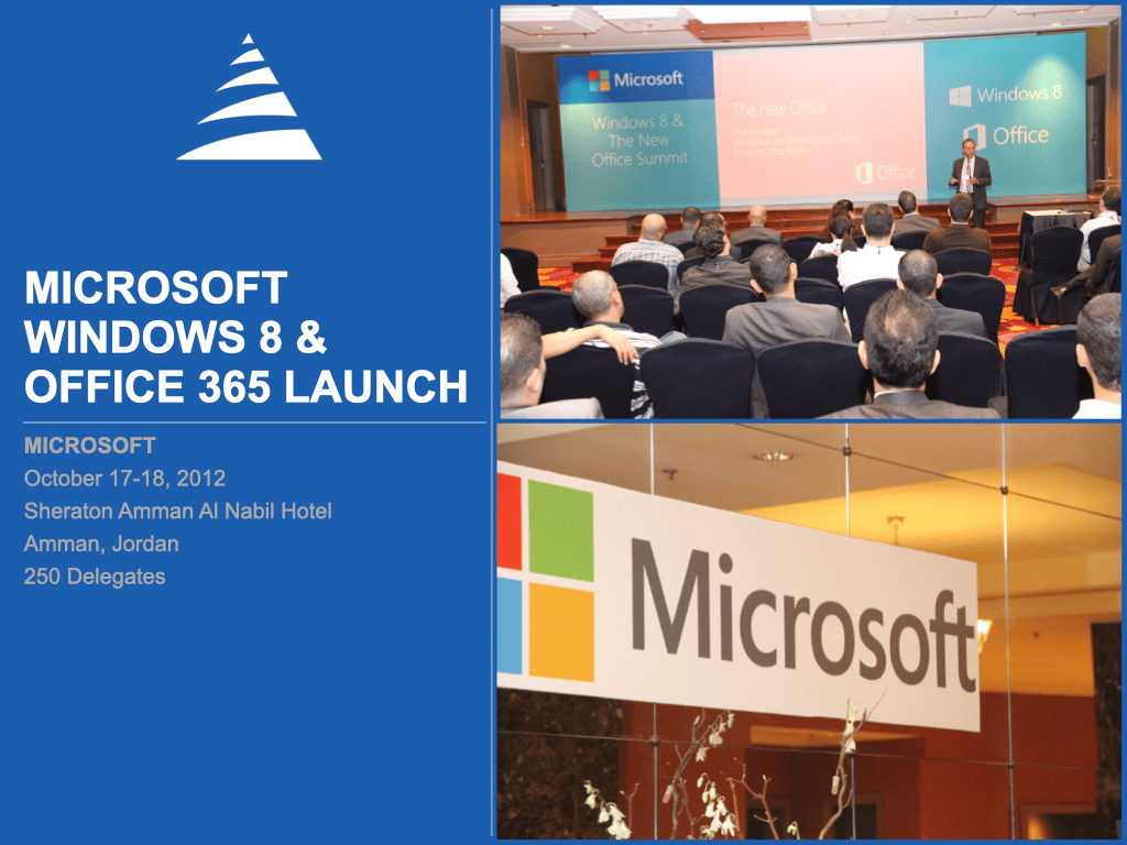 Microsoft Windows 8 and Office 365 Launch